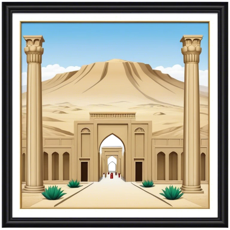 Persepolis of Iran emoji