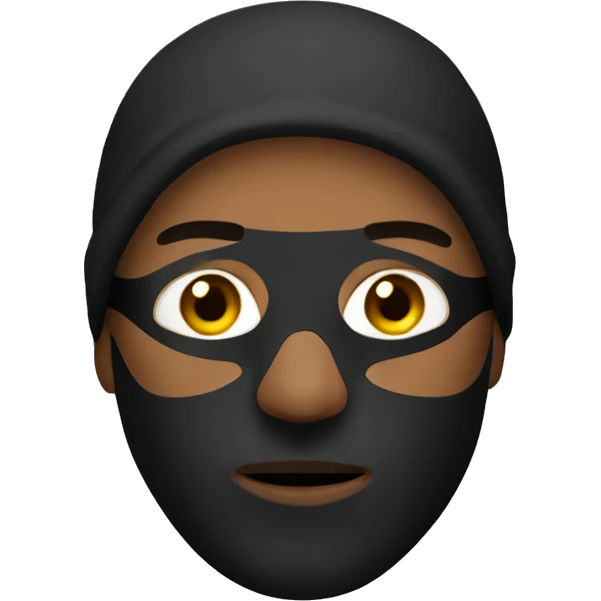 man with ski mask emoji