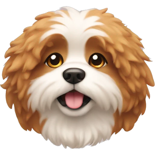 Fluffy Dog emoji