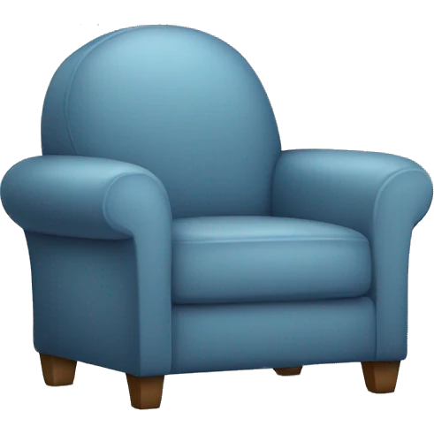 Comfy armchair emoji