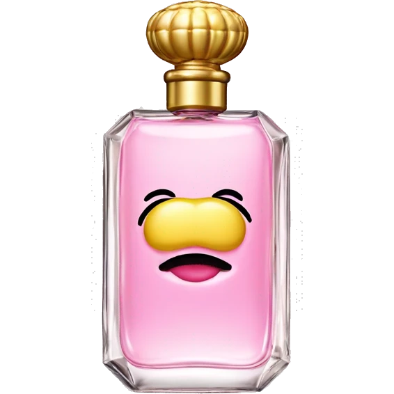 perfume moschino pink toy emoji