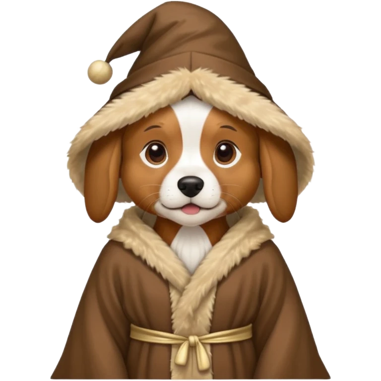 Dog wizard emoji