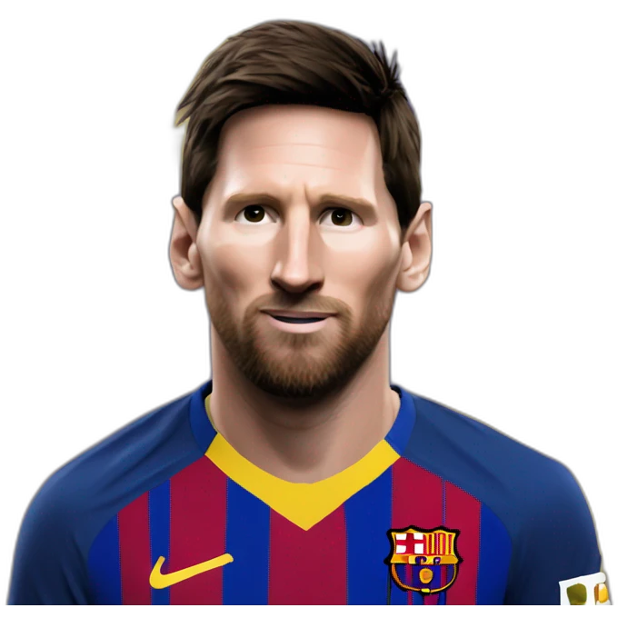 Messi chauve emoji