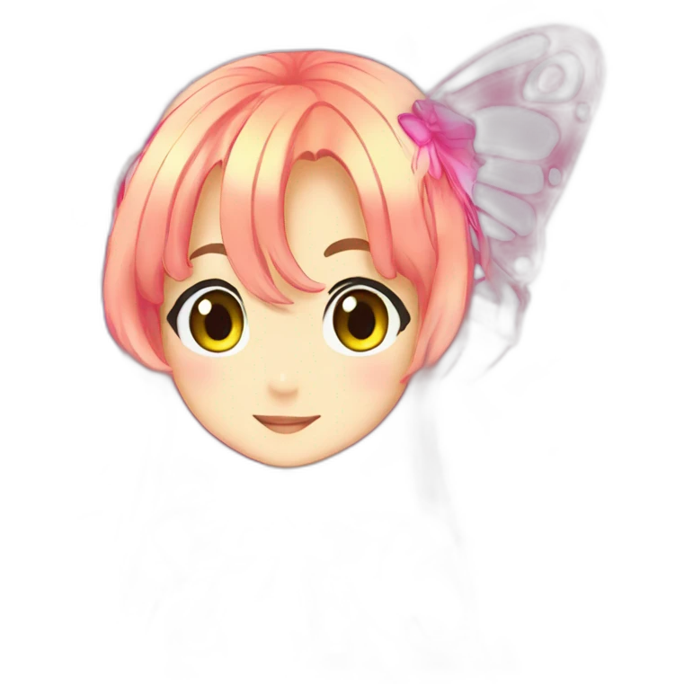 precure butterfly emoji