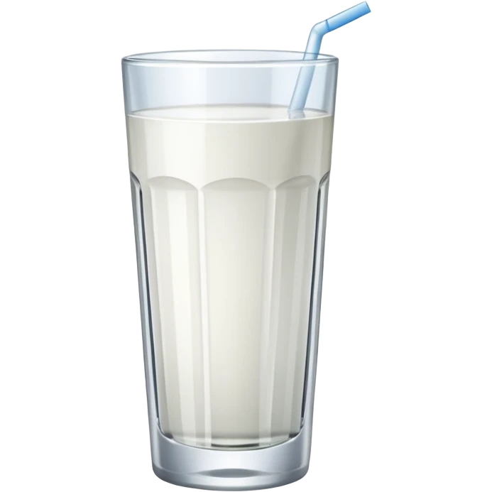 Full glass of raki, the drink is white, the glass is thin and tall, photo realistic emoji