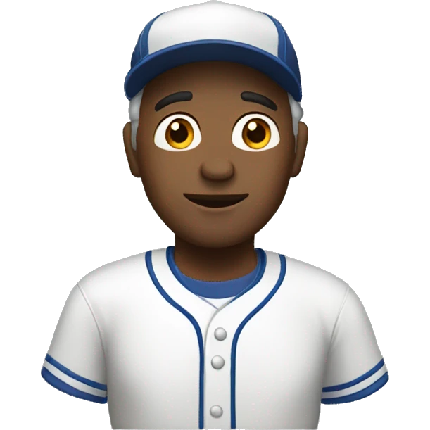 mature male with baseball cap emoji