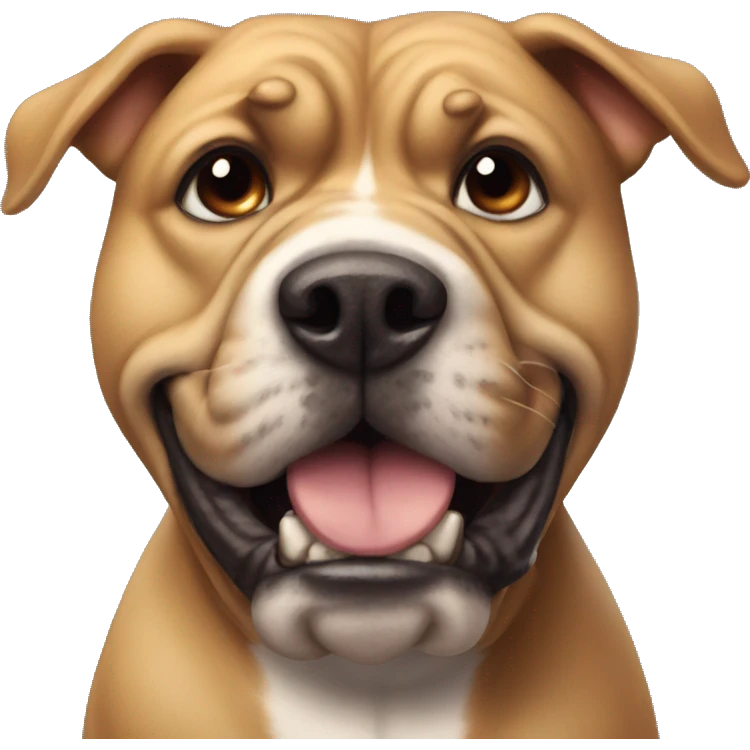 Bully dog emoji