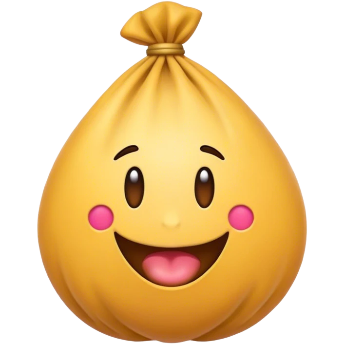 Emoji with a ballsack emoji