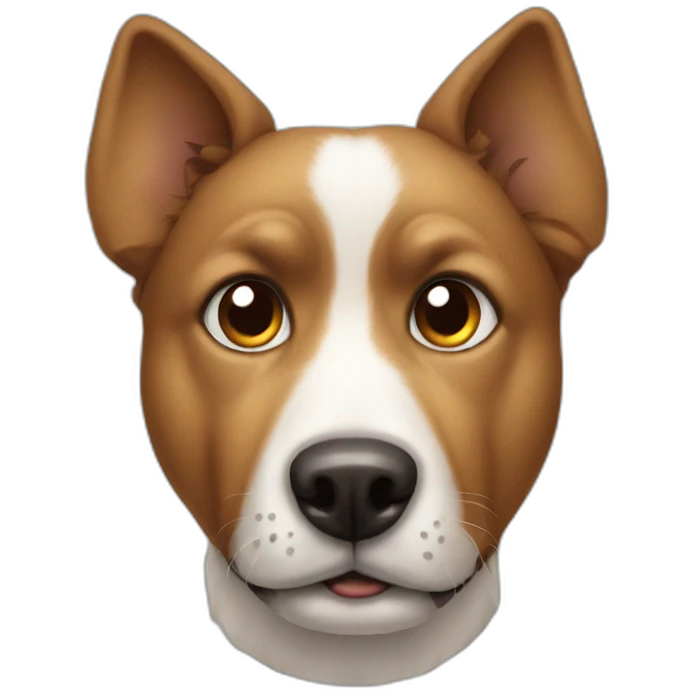 Dog with one eye emoji