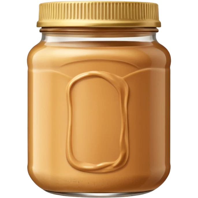 peanut butter jar without logo emoji