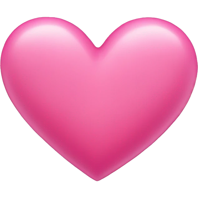 pink heart emoji