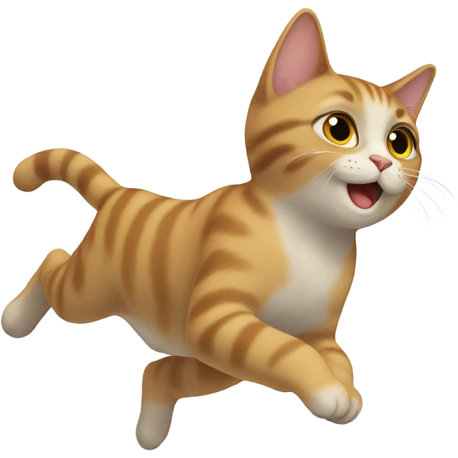 Flying cat  emoji