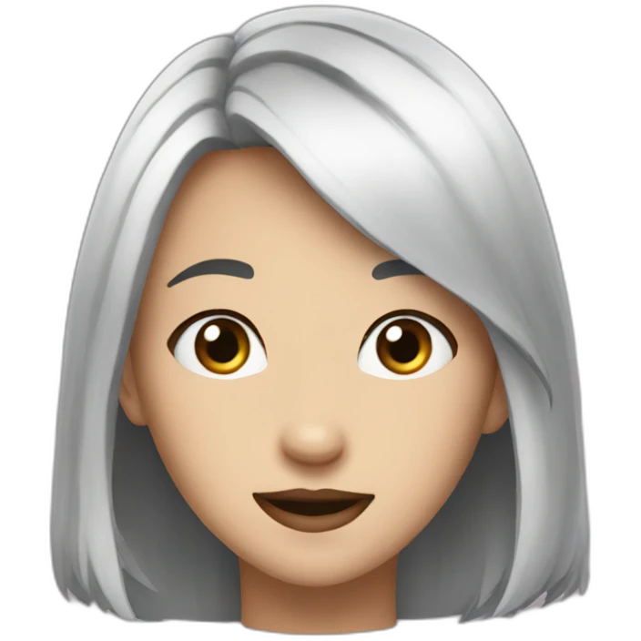 Loona the wolf emoji