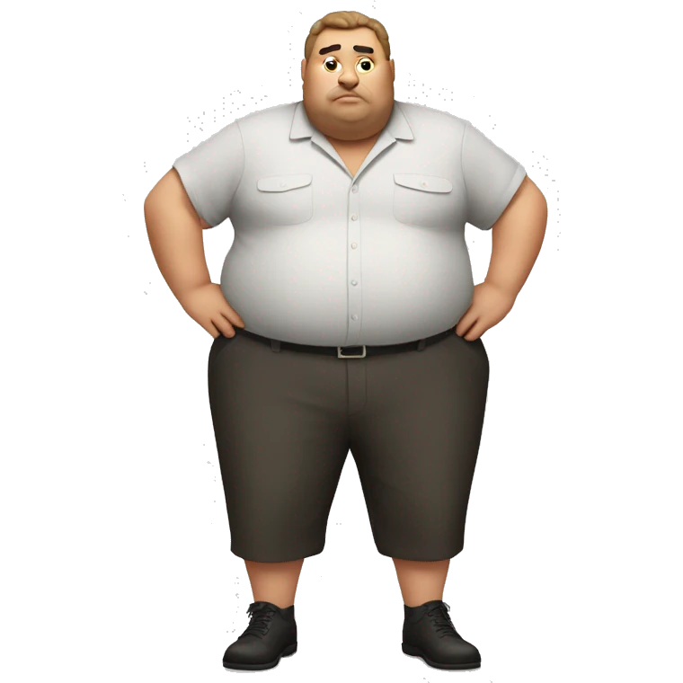 fat man emoji