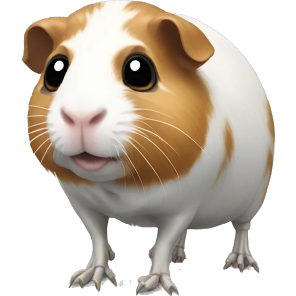 Skeleton of a guinea pig emoji