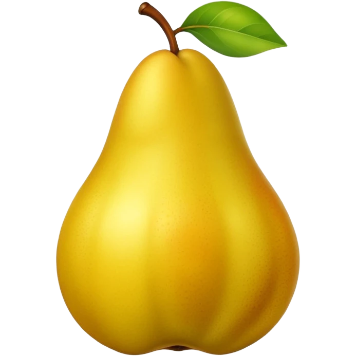 yellow pear emoji