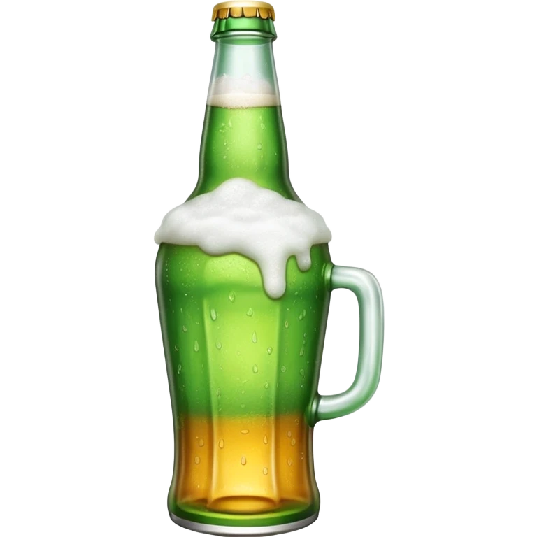 cold beer bottle emoji