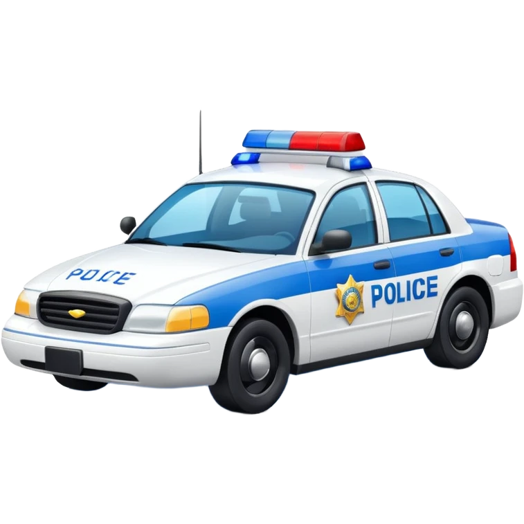 police car emoji