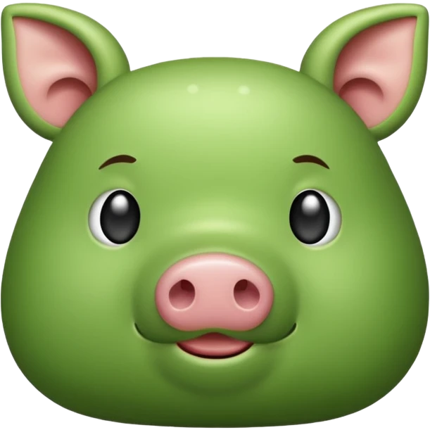 smelly green pork steak emoji