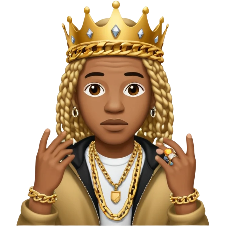 King von  rapper  emoji