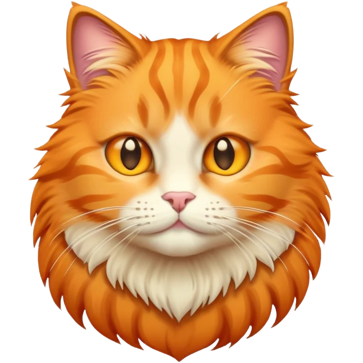 orange cat emoji iOS 18 emoji