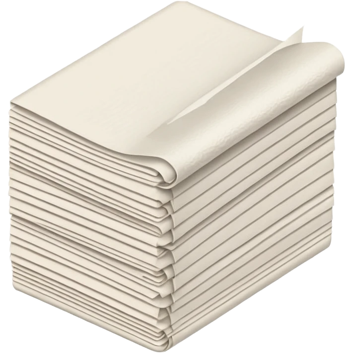 folded papers emoji