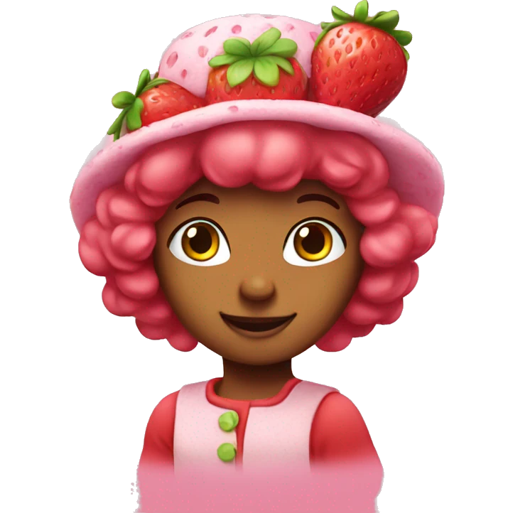 Strawberry shortcake the character emoji