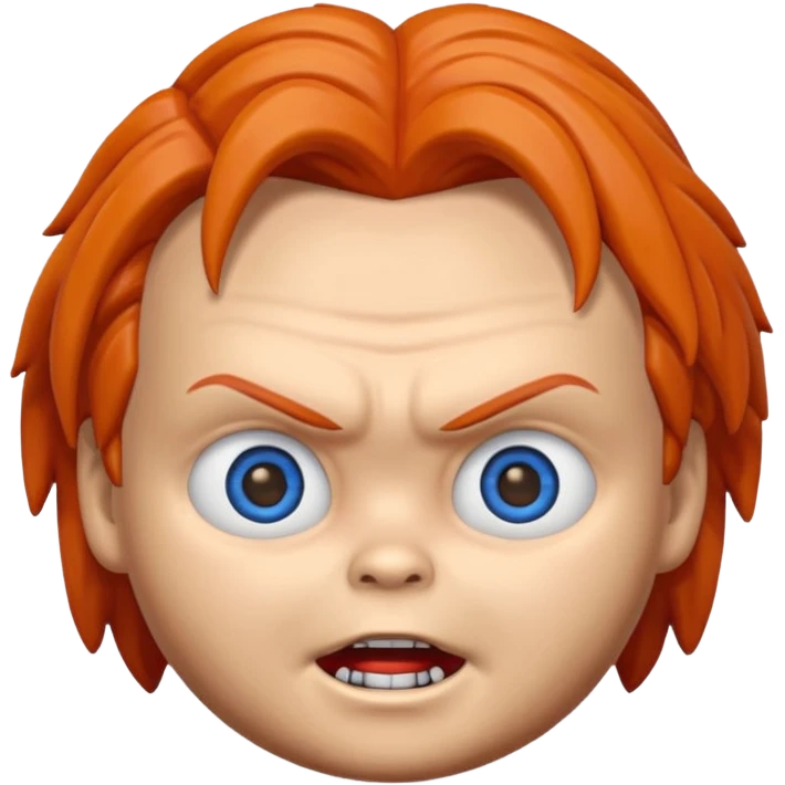 Un emojin de chuky emoji