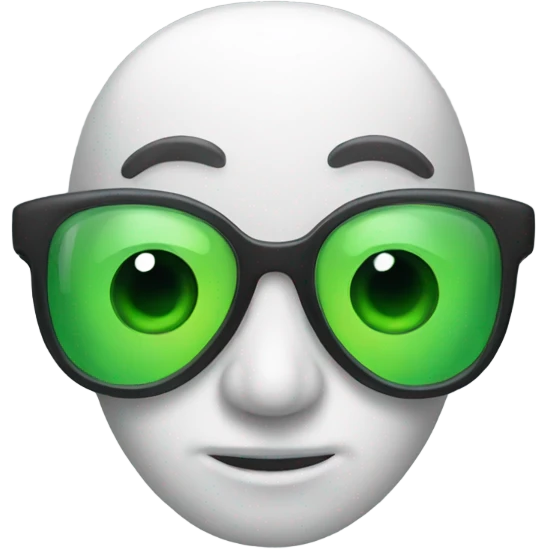 Alien glasses  emoji