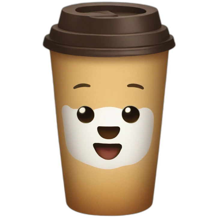 Coffee boba emoji