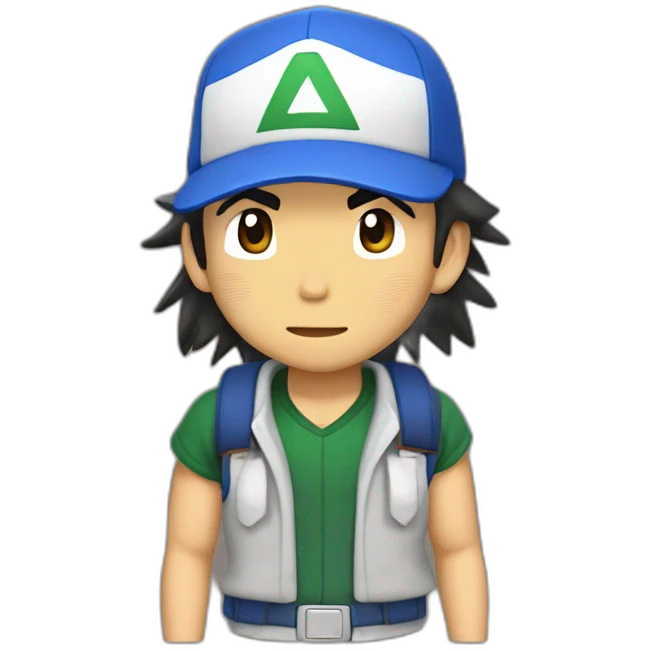 Ash ketchum emoji