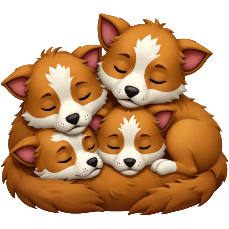 Cerberus asleep emoji