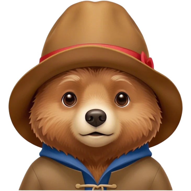 Padington Bear saying I’m sorry I love you  emoji