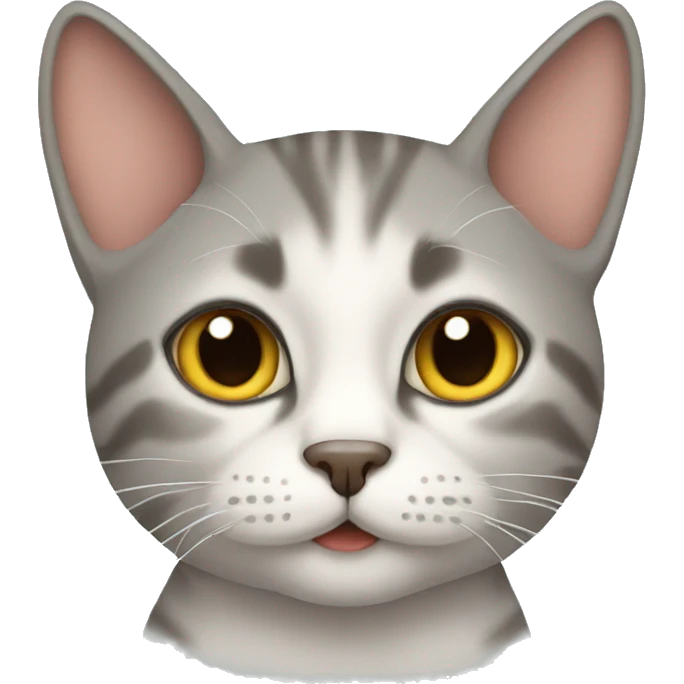Gato assustado emoji