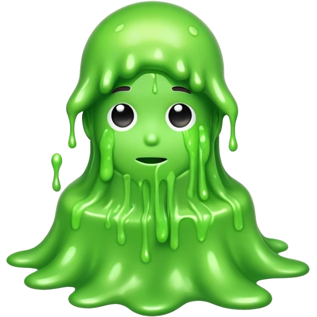 Make him covered in slime emoji