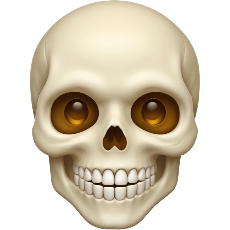 Skull face emoji