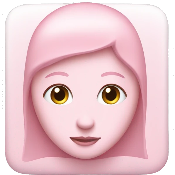 pastel pink ipad without face with screen emoji