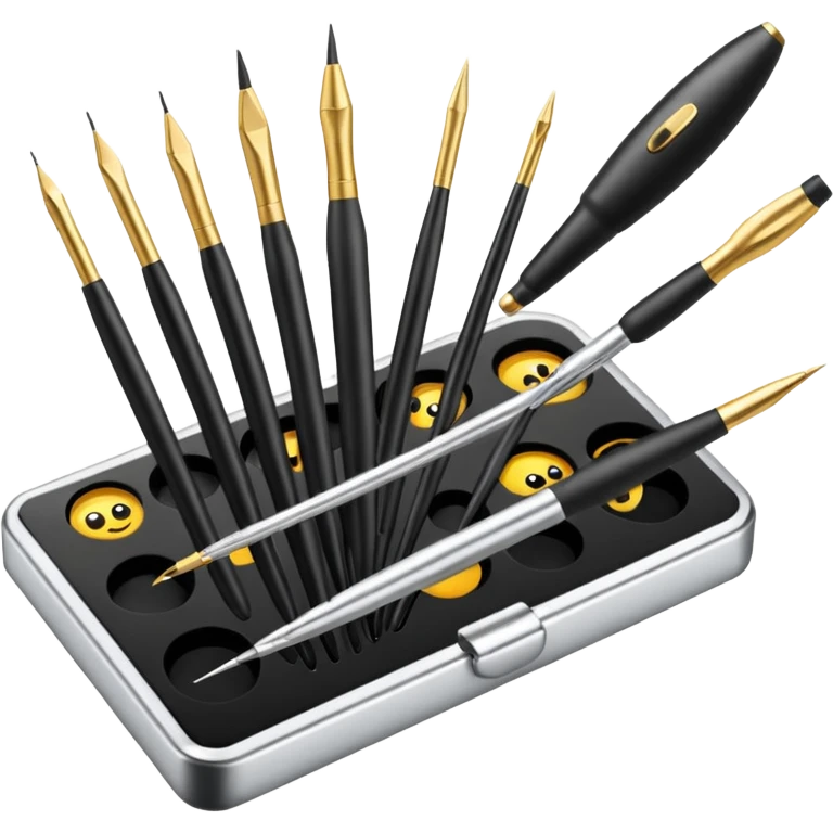 Lash application tools emoji