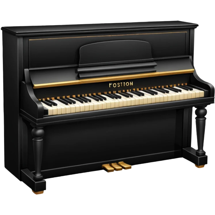 piano with no written text on it emoji