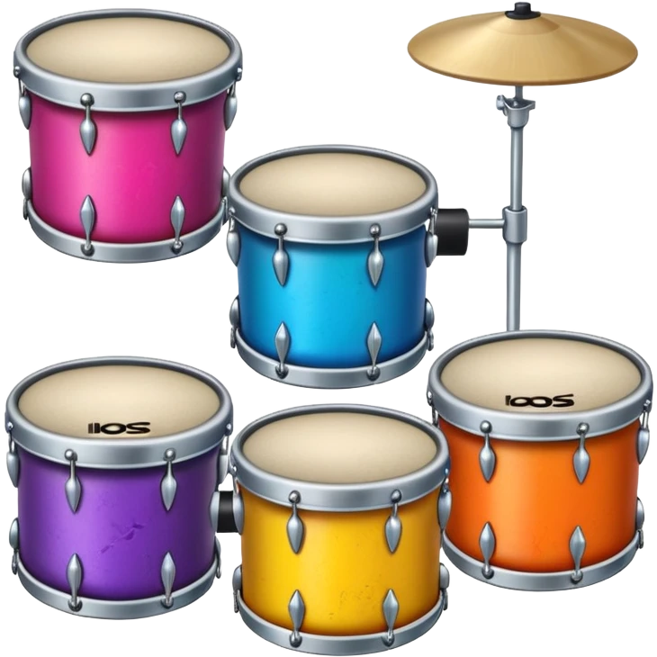Graffiti drums emoji