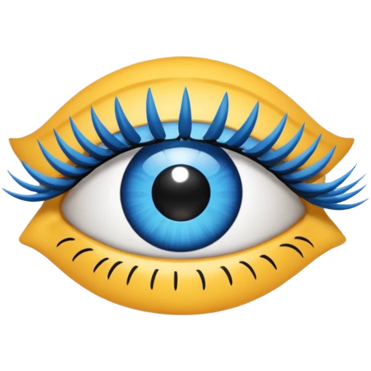 👀 with eyelashes emoji