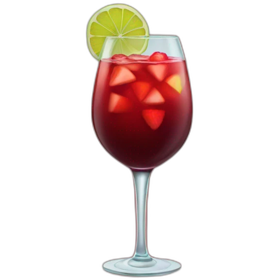 sangria emoji