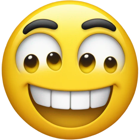 Original Smiling emoji with two thumbs up emoji