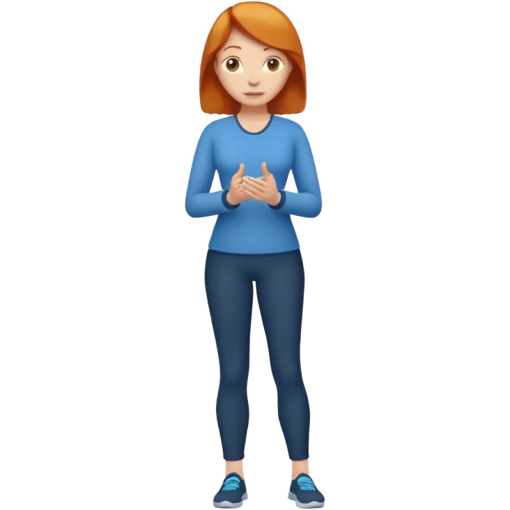 ginger woman posture emoji