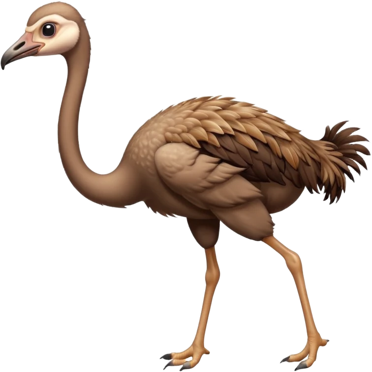 ostrich running emoji