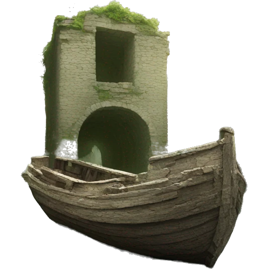 Bateau en ruine emoji