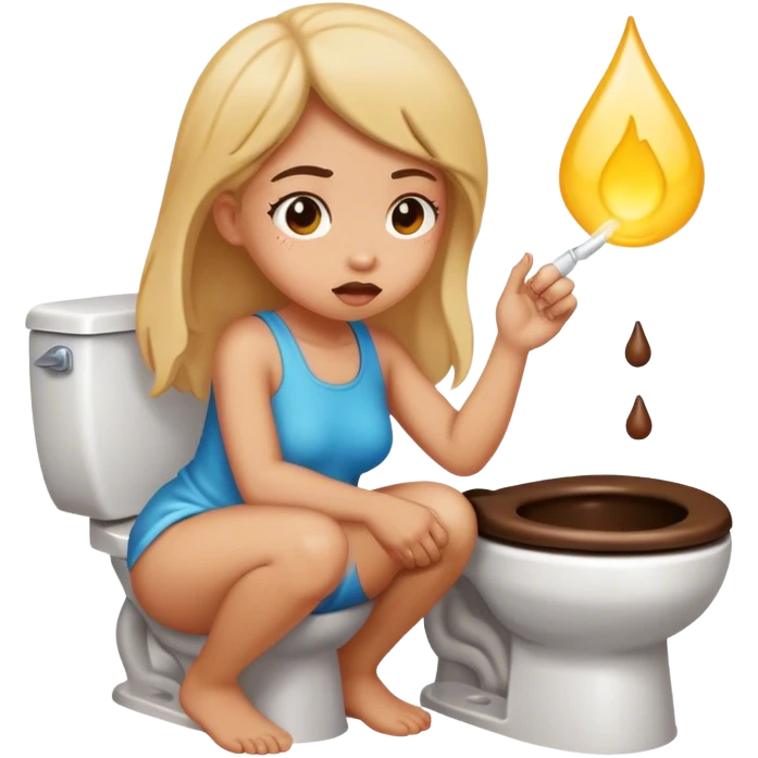 hirl taking poop emoji