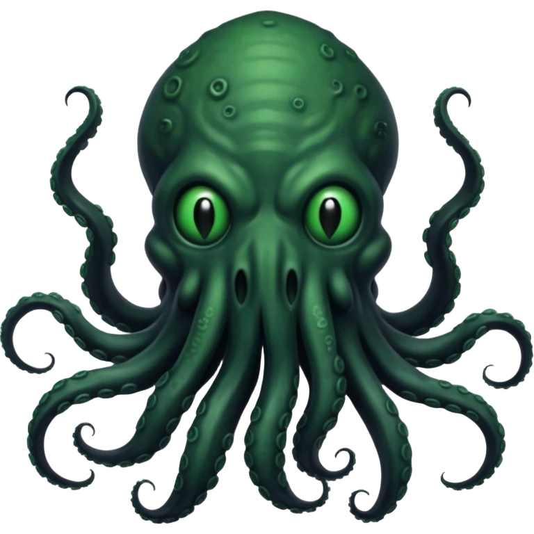 black Cthulhu emoji