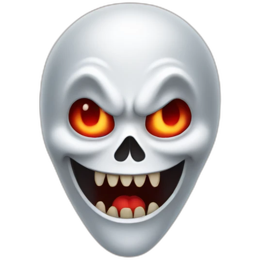 ghost diable rouge emoji