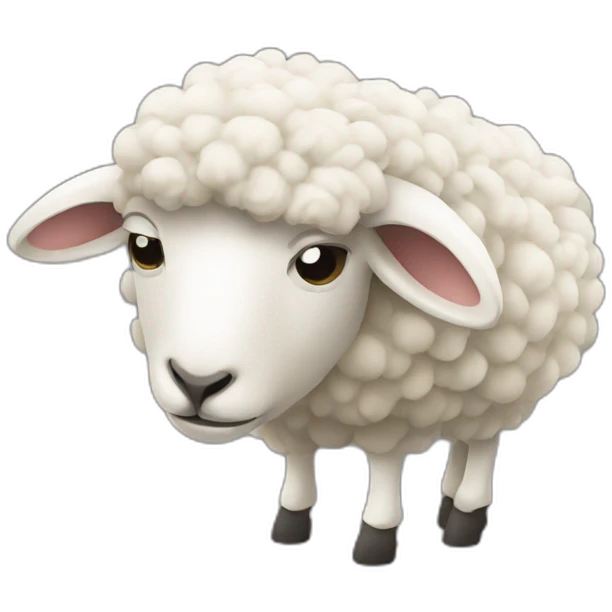 headbanging sheep emoji